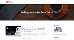 Desktop Screenshot of encre-et-imprimante.fr
